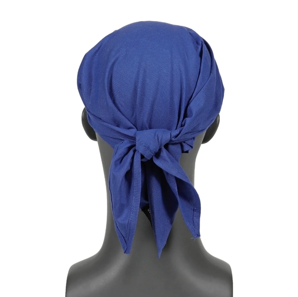 Ergodyne cooling bandana & triangle hats. Flame resistant work gear includes 3 - Picture 5 of 10